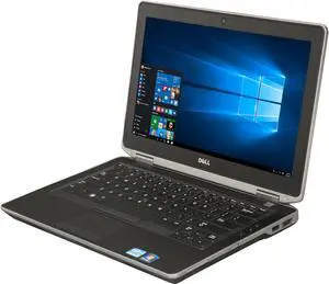 DELL B Grade Laptop Intel Core i5-3320M 4GB Memory 320GB HDD 13.3" Windows 10 Pro 64-Bit E6330