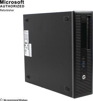 Certified Refurbished HP EliteDesk 800 G1 Small Form Factor Intel Core i5 4570 3.20 GHz / 16 GB DDR3 / Brand New 120 GB SSD + 1 TB HDD/ DVD / USB WIFI Adapter / USB Bluetooth 4.0 Adapter / Windows 10