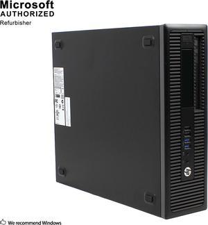 Certified Refurbished HP EliteDesk 800 G1 Small Form Factor Intel Core i5 4570 3.20 GHz / 8 GB DDR3 / Brand New 240 GB SSD / DVD / USB WIFI Adapter / USB Bluetooth 4.0 Adapter / Windows 10 Pro 64-bit