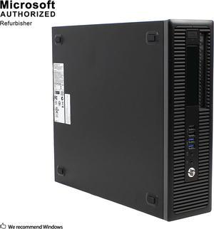 Certified Refurbished HP EliteDesk 800 G2 Small Form Factor Intel Core i5 6500 3.20 GHz / 8 GB DDR4 / 2 TB HDD / DVD / USB WIFI Adapter / USB Bluetooth 4.0 Adapter / Windows 10 64-bit