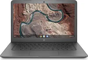 HP 14-db0002ca Chromebook AMD A4-Series A4-9120C (1.60 GHz) 4 GB Memory 64 GB eMMC SSD 14.0" Chrome OS