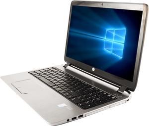 HP Grade A Laptop ProBook Intel Core i3-4005U 8GB Memory 500GB HDD Intel HD Graphics 4400 15.6" Windows 10 Pro 64-bit 450 G2