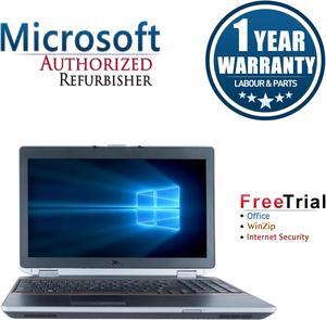 DELL Laptop Latitude Intel Core i5-2520M 8GB Memory 240 GB SSD Intel HD Graphics 3000 15.6" Non-Touch Screen Windows 10 Pro 64-bit E6520
