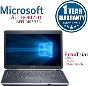 Refurbished Dell Latitude E6430 14" Intel Core i5-3320M 2.6GHz 16GB 240GB SSD DVD Windows 10 Pro 64 Bits
