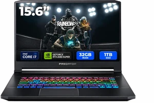Acer Predator Triton 500 - 15.6" 300 Hz - Intel Core i7-10750H - GeForce RTX 2080 SUPER Max-Q - 32 GB Memory - 1 TB SSD - Windows 10 Home - Gaming Laptop (PT515-52-77P9) Acer Predator Triton 500 - 15.6" 300 Hz - Intel Core i7-10750H - GeForce RTX 2080 SUPER Max-Q - 32 GB Memory - 1 TB SSD - Windows 10 Home - Gaming Laptop (PT515-52-77P9)