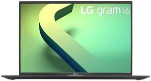 LG GRAM Laptop Intel Core i7 12th Gen 1260P 210GHz 16GB Memory 1 TB PCIe SSD Intel Iris Xe Graphics 160 Windows 11 Pro 16Z90QNAPB7U1