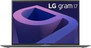 LG Gram 17 Business Notebook  Intel Core i71260P  16GB Memory  512 GB SSD  WQXGA  Intel Iris Xe Graphics  Silver