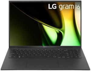 LG gram 16" 16:10 IPS Touchscreen Laptop, Intel Core Ultra 7 155H, Intel Arc Graphics, 16GB DDR5 6400, 512GB NVMe SSD, Windows 11 Home
