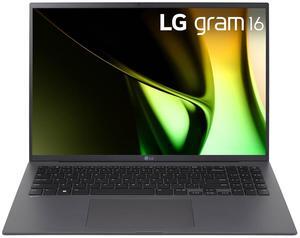 LG gram 16" 16:10 IPS Laptop, Intel Core Ultra 7 155H, Intel Arc Graphics, 16GB DDR5 6400, 1TB NVNe SSD, Windows 11 Home