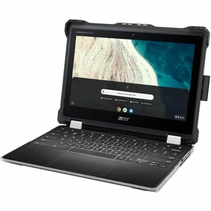 MAXCases Extreme Shell-L Chromebook Case for Acer R851T Spin 512 Chromebook 12" (Black) - AC-ESL-R851T-BLK