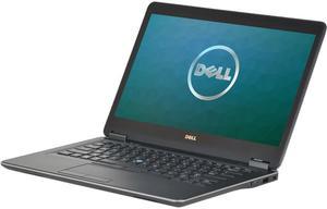 DELL B Grade Laptop Intel Core i5-4300U 8GB Memory 128 GB SSD Intel HD Graphics 4400 14.0" Windows 10 Pro 64-Bit E7440