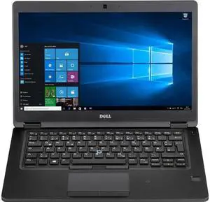DELL Laptop Latitude Intel Core i5-7300U 8GB Memory 256 GB SSD Intel HD Graphics 620 14.0" Non-Touch Screen Windows 10 Pro 64-bit 5480