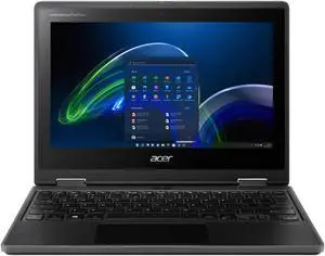 Acer TravelMate Spin B3 B311R-32 TMB311R-32-C0CC 11.6" Touchscreen HD Notebook - Intel Celeron N5100 Quad-core 1.10 GHz - 4 GB RAM - 128 GB Flash Memory - Windows 11 Pro Education NX.VQWAA.005 Acer TravelMate Spin B3 B311R-32 TMB311R-32-C0CC 11.6" Touchscreen HD Notebook - Intel Celeron N5100 Quad-core 1.10 GHz - 4 GB RAM - 128 GB Flash Memory - Windows 11 Pro Education NX.VQWAA.005