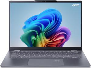 Acer Swift 14 AI Intel Evo AI Ready Copilot+ PC, 14" WUXGA, Multi-Touch 100% sRGB Display, Intel Core Ultra 7 258V, ARC 140V Graphics, QHD IR Webcam, Fingerprint Reader, Windows 11 Home