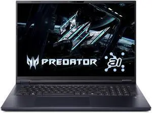 Acer Predator Helios Neo 18 AI - 18.0" Intel Core Ultra 9 275HX - GeForce RTX 5070 Ti Laptop GPU - 2.10 GHz - 16GB Memory - 1 TB PCIe SSD - Windows 11 Home Gaming Laptop - 240 Hz IPS (PHN18-72-92Y3 )