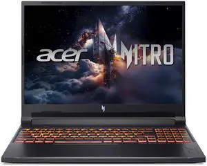Acer Nitro V ANV16-72-73C7, 16.0" WUXGA (1920 x 1200) IPS 180Hz Display, Intel Core 7 processor 240H, NVIDIA GeForce RTX 5060 Laptop GPU (MGP 85W), 32GB DDR5, 512GB PCIe Gen 4 S (ANV16-72-73C7)