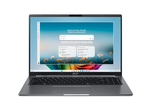 Acer Swift Lite 16 AI SFL16-62T-R7EJ Copilot+ PC, 16.0" WUXGA (1920 x 1200) IPS Touch Display, AMD Ryzen AI 5 330, AMD Radeon 820M, 16GB LPDDR5, 512GB SSD, Wi-Fi 6, FHD IR Webcam, Windows 11 Home Acer Swift Lite 16 AI SFL16-62T-R7EJ Copilot+ PC, 16.0" WUXGA (1920 x 1200) IPS Touch Display, AMD Ryzen AI 5 330, AMD Radeon 820M, 16GB LPDDR5, 512GB SSD, Wi-Fi 6, FHD IR Webcam, Windows 11 Home