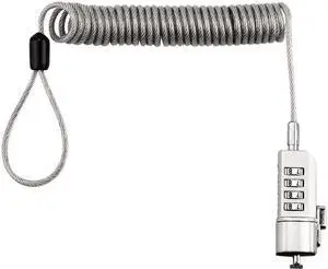 Innovera Compact Combination Laptop Lock, 6 ft Steel Cable IVR64670
