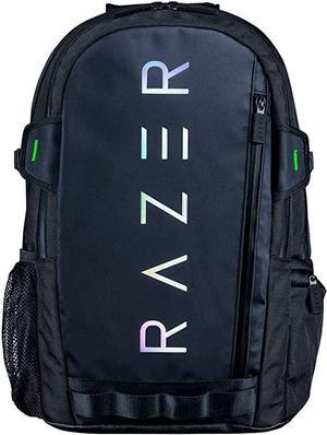 Razer Rogue v3 16" Gaming Laptop Backpack: Travel Carry On Computer Bag - Tear and Water Resistant - Mesh Side Pocket - Fits 16 inch Notebook - Chromatic