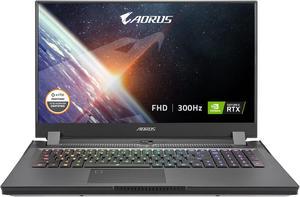 GIGABYTE AORUS 17G XD - 17.3" FHD IPS Anti-Glare 300Hz, Intel Core i7 11th Gen 11800H, NVIDIA GeForce RTX 3070, 8GB GDDR6, 16GB Memory, 512GB SSD, Win10 Home, Gaming Laptop (AORUS 17G XD-73US325SH)