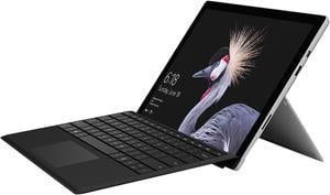 Microsoft Surface Pro Bundle HGH-00001 - Intel Core i5 7th Gen 4 GB Memory 128 GB SSD 12.3" Touchscreen 2736 x 1824 2-in-1 Tablet Windows 10 Pro 64-Bit with Black Type Cover