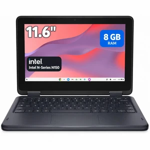 Dell Chromebook 11 CC11260 11.6" Touchscreen Clamshell Chromebook - Intel N-Series N150 - 8 GB - 64 GB Flash Memory - ChromeOS - Webcam - IEEE 802.11ax Wireless LAN Standard - Wi-Fi 6E - 372N9 Dell Chromebook 11 CC11260 11.6" Touchscreen Clamshell Chromebook - Intel N-Series N150 - 8 GB - 64 GB Flash Memory - ChromeOS - Webcam - IEEE 802.11ax Wireless LAN Standard - Wi-Fi 6E - 372N9