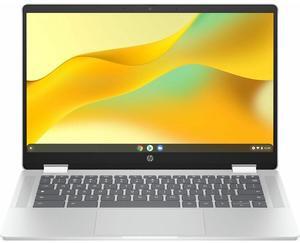 HP 14b-cd0046tg x360 14.0-inch Chromebook (TOUCHSCREEN), Intel Processor N200 4GB Intel UHD Graphics 128GB UFS Chrome OS Sky Blue
