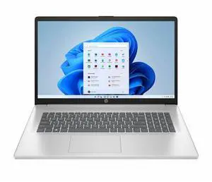 HP 17-cn3003dx 17.3" Laptop, Intel i3-N305 8GB 256GB SSD Windows 11 Home Natural Silver HP 17-cn3003dx 17.3" Laptop, Intel i3-N305 8GB 256GB SSD Windows 11 Home Natural Silver