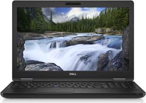 DELL Grade A Laptop Latitude Intel Core i5-7300U 16GB Memory 512 GB NVMe SSD Intel HD Graphics 620 15.6" Non-Touch Screen Windows 10 Pro 64-bit 5590