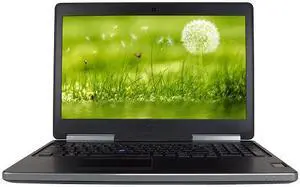 DELL Precision Grade B Mobile Workstation Intel Xeon E3-1505M v5 32GB Memory 512 GB SSD NVIDIA Quadro M1000M 15.6" Non-Touch Screen Windows 10 Pro 64-bit 7510
