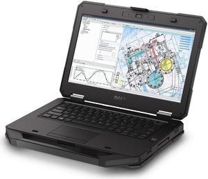 DELL Grade A Laptop Latitude Intel Core i5-6300U 16GB Memory 512 GB SSD Intel HD Graphics 520 14.0" Non-Touch Screen Windows 10 Pro 64-bit Rugged 5414