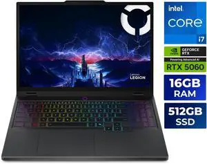 Lenovo Legion 5i - 15.1" GeForce RTX 5060 Laptop GPU - Intel Core i7-14700HX - 16GB Memory - 512GB SSD - (2560x1660) 165Hz OLED Display  - Windows 11 Home Gaming Laptop (83LY000LUS)