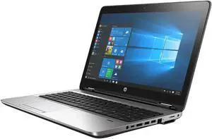 HP Grade A Laptop ProBook Intel Core i5-7200U 8GB Memory 256 GB SSD Intel HD Graphics 620 15.6" Non-Touch Screen Windows 10 Pro 64-bit 650 G3