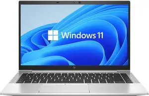 HP Grade A Laptop EliteBook Intel Core i7-1185G7 32GB Memory 1 TB SSD Intel Iris Xe Graphics 14.0" Non-Touch Screen Windows 11 Pro 64-bit 840 G8