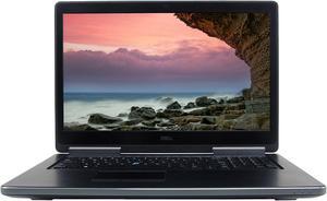 DELL Grade A Laptop i7-6820HQ (2.7GHz) 32GB Memory 1000 SSD Intel HD Graphics 530 17.3 Non-Touch Screen Windows 10 Pro Precision 7710