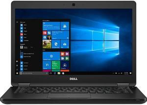 Dell 5480 Laptop Intel Core i5-6200U 2.3 GHz, 8 GB, 512 GB SSD, 14", HD, Windows 10 Pro 64-bit, CAM A Grade