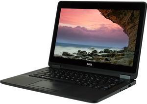 DELL B Grade Laptop Intel Core i5-6200U 8GB Memory 128 GB SSD 12.5" Windows 10 Pro 64-bit E7270