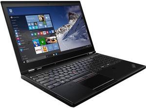 Lenovo Grade A Laptop Intel Core i7-6820HQ 16GB Memory 500 GB SSD Intel HD Graphics 530 15.6" 4K / UHD Windows 10 Pro 64-bit P50