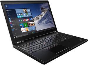 Lenovo Grade B Laptop Intel Core i7-6820HQ 16GB Memory 500 GB SSD Intel HD Graphics 530 15.6" Windows 10 Pro 64-bit P50