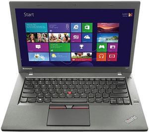 Lenovo Grade A Laptop ThinkPad Intel Core i5-5300U 8GB Memory 500GB HDD Intel HD Graphics 5500 14.0" Windows 10 Pro 64-Bit T450