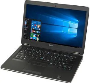 DELL Laptop Latitude Intel Core i5-5300U 8GB Memory 128 GB SSD 14.0" Windows 10 Home E7450
