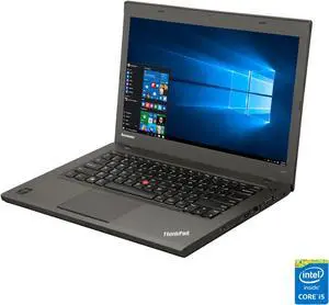 Lenovo Laptop ThinkPad Intel Core i5-4300U 8GB Memory 500GB HDD 14.0" Windows 10 Pro 64-Bit T440