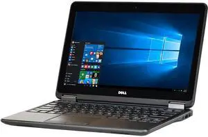 DELL Laptop Intel Core i7-4600U 16GB Memory 128 GB SSD 12.5" Windows 10 Pro 64-Bit E7240
