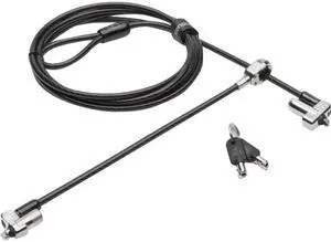 Kensington N17 Keyed Dual Head Laptop Lock for Dell Devices 67995