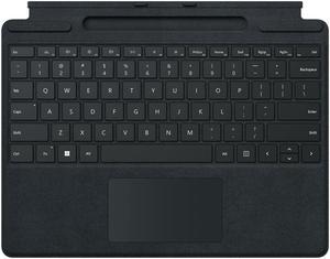Microsoft Surface Pro Signature Keyboard - keyboard - with touchpad, accelerometer, Surface Slim Pen 2 storage and charging tray - Canadian French - black