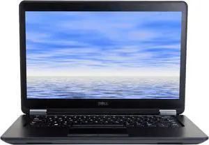 DELL Grade B Laptop Intel Core i5-5300U 4GB Memory 120 GB SSD 14.0" Non-Touch Screen Windows 10 Home 64-bit E7450