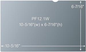 3M Privacy Filter for 12.1 in Widescreen Laptop with COMPLY Attachment System, 16:10 PF121W1B 3M Privacy Filter for 12.1 in Widescreen Laptop with COMPLY Attachment System, 16:10 PF121W1B