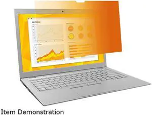 3M Gold Privacy Filter for 17" Laptop with COMPLY Attachment System GF170W1B