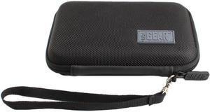 Secure-Fit Hard Shell GPS Case by USA Gear - Works With 5-inch and 4.3-inch Garmin nuvi, Magellan Roadmate, TomTom GO and More Portable GPS Navigation Units