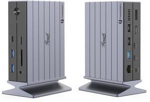 Rosewill 14-in-1 Thunderbolt 4 Certified, Laptop Docking Station with 100W Charging, 8K Display, Triple 4K Monitor Display for Windows and Mac, 135W Power Adapter & 40Gbps Data Transfer - RHUB-TB14
